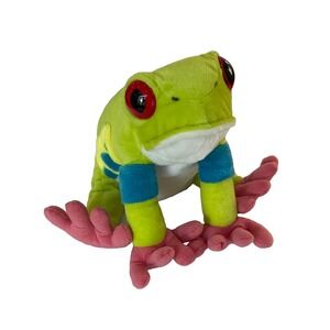 Rainforest Frog Plush 11" Wild Republic 2013 Red Eyed Tree Frog